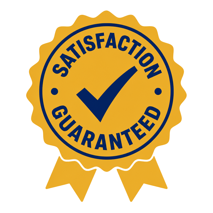 Satisfaction guaranteed